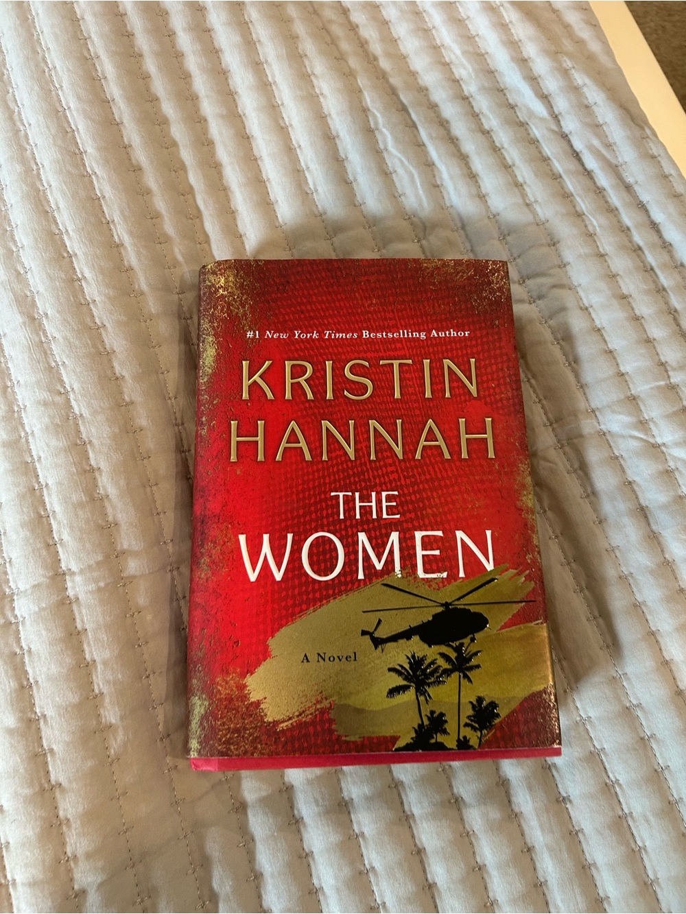 Kristin Hannah "The Women" Hardcover - Red & Gold Cover